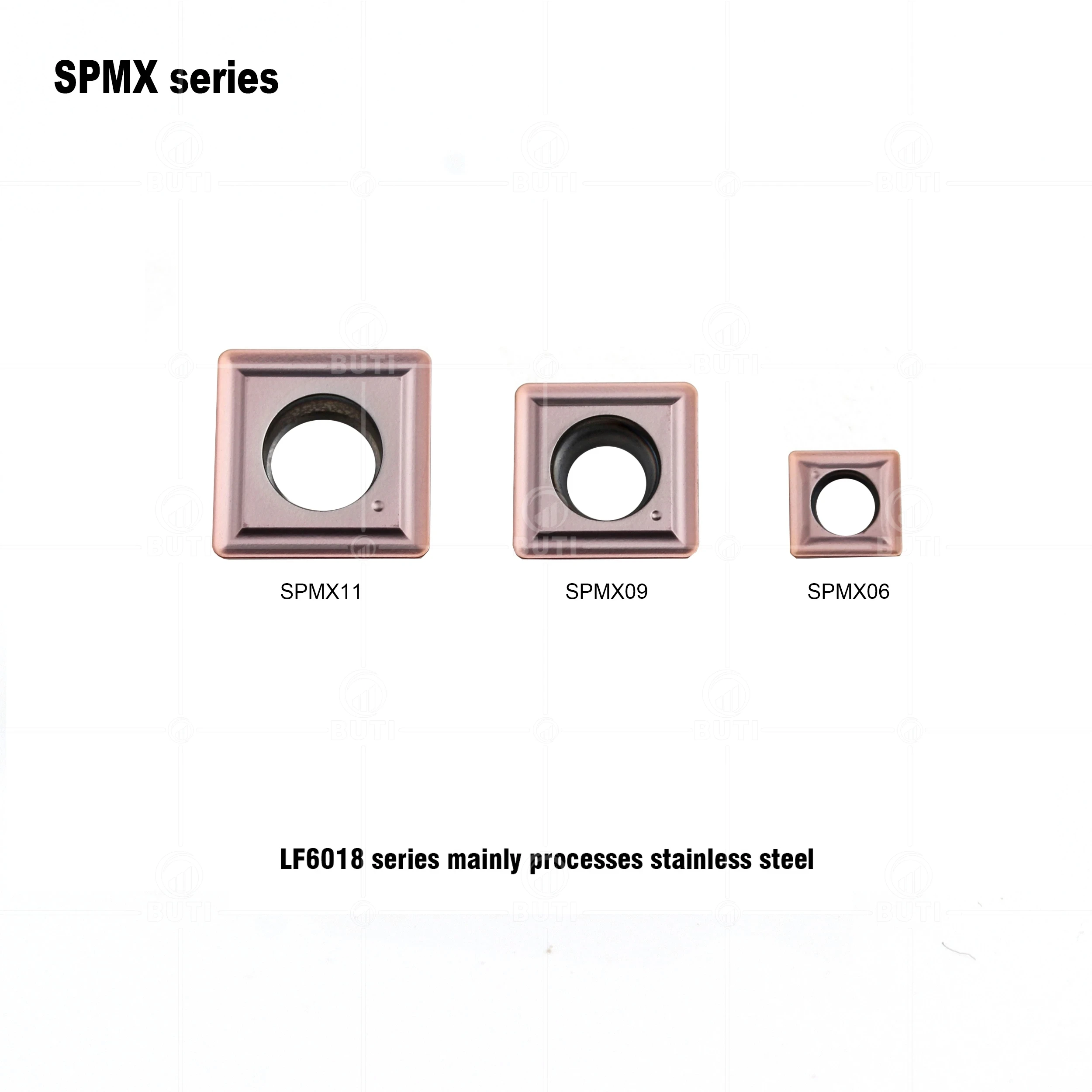 Imagem -04 - Deskar-spmx Torno Lâminas de Corte Suporte Branco Cnc Chanfro Turning Tool Sets 10d10d100l1t 12d12d120l1t 16d16d120l1t 100 Original
