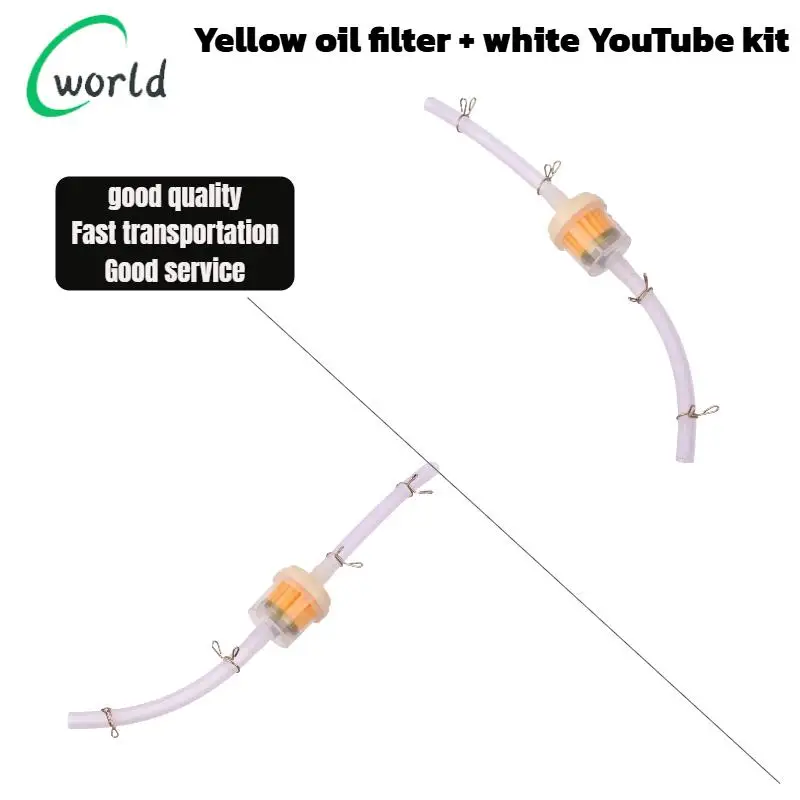 

6mm Motorcycle Plastic Fuel Oil Filter Pipes Dirt Bike Hose Line Petrol Pipe Fuel Gasoline Tubes Motorcycle Accessories