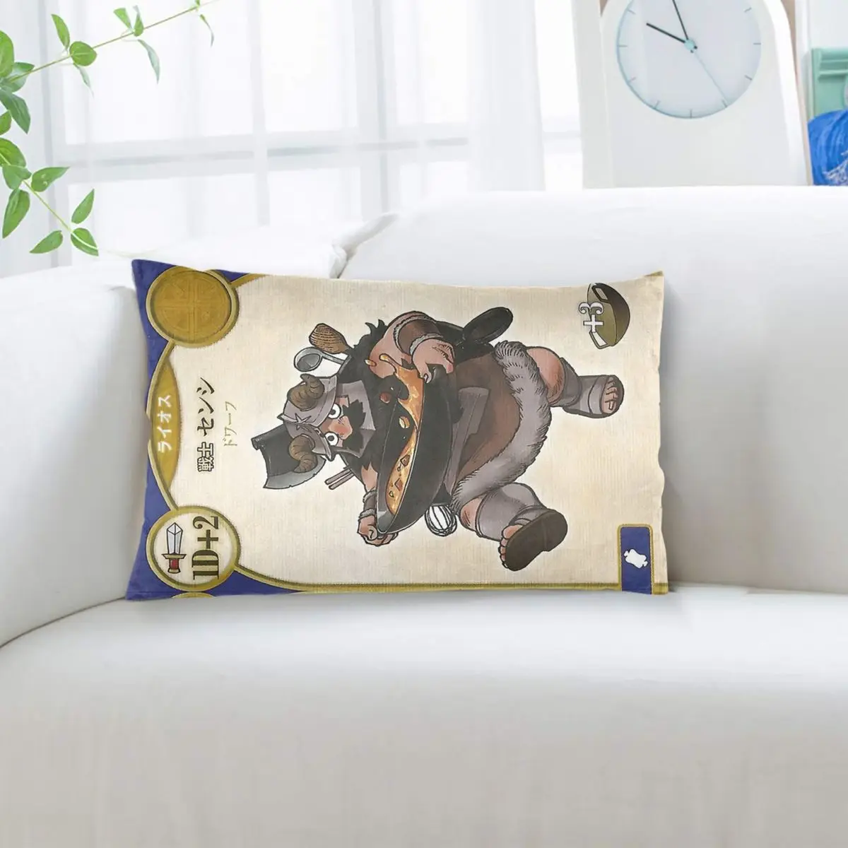 Dungeon Meshi Delicious In Dungeon - Chilchuck Senshi Rectangle Pillowcase Cushion Cover Decor Bedroom Bed Home Throw Pillow