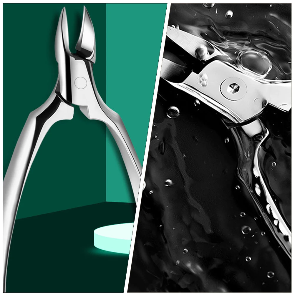 ชุดอุปกรณ์ตัดหนังกำพร้าสแตนเลส 1 ชุด สำหรับกำจัดหนังที่ตายแล้ว ดูแลร่องเล็บ เครื่องมือทำเล็บเท้า ชุดทำเล็บมือ กรรไกรตัดเล็บเท้า