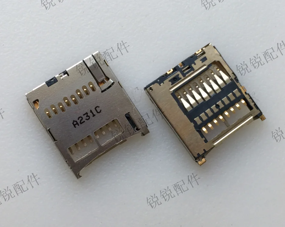 

Для нового оригинального держателя карты TF MicroSD держатель карты памяти мобильного телефона разъем для карты памяти TF