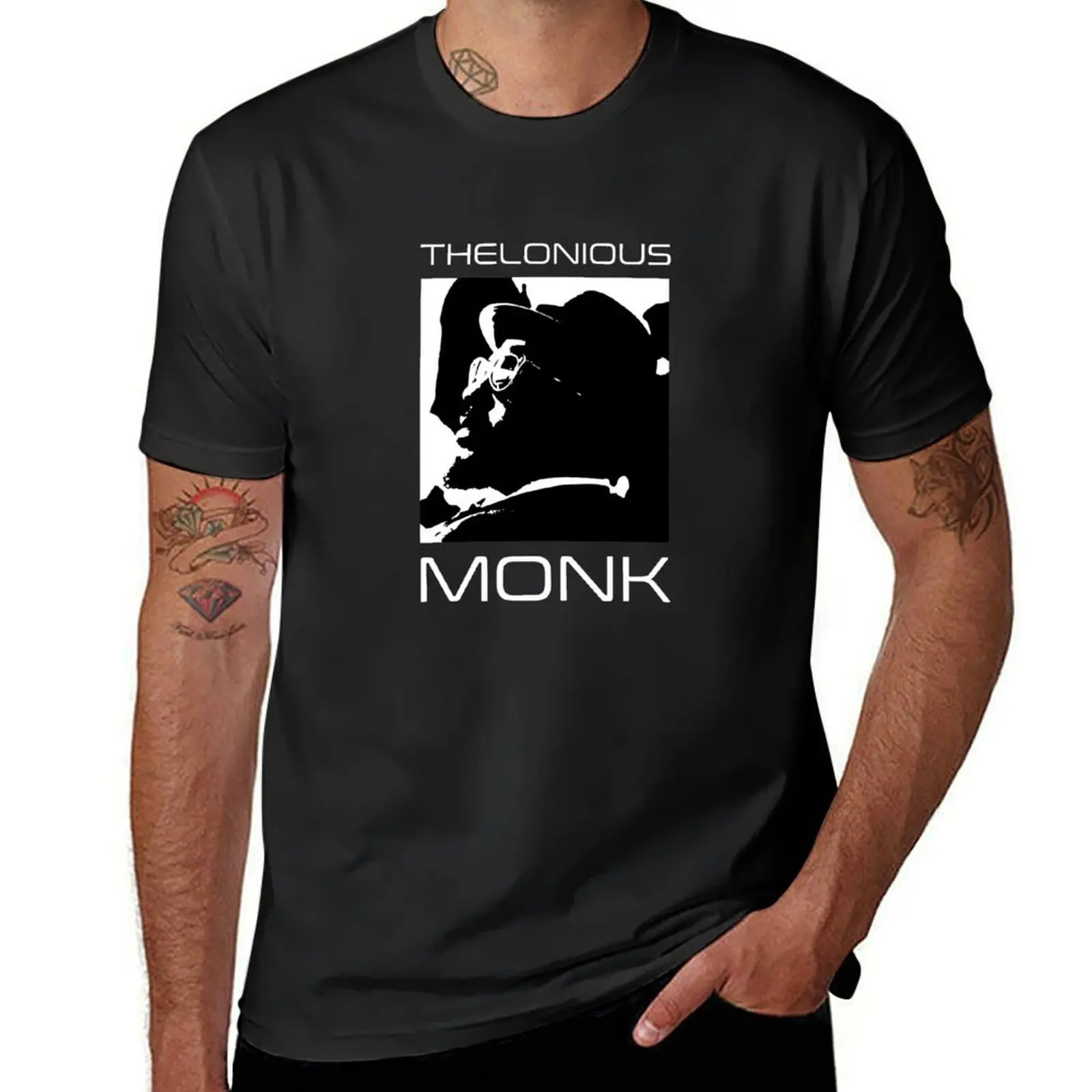 Tribute To Thelonious Monk T-Shirt customizeds quick drying Men's t-shirts