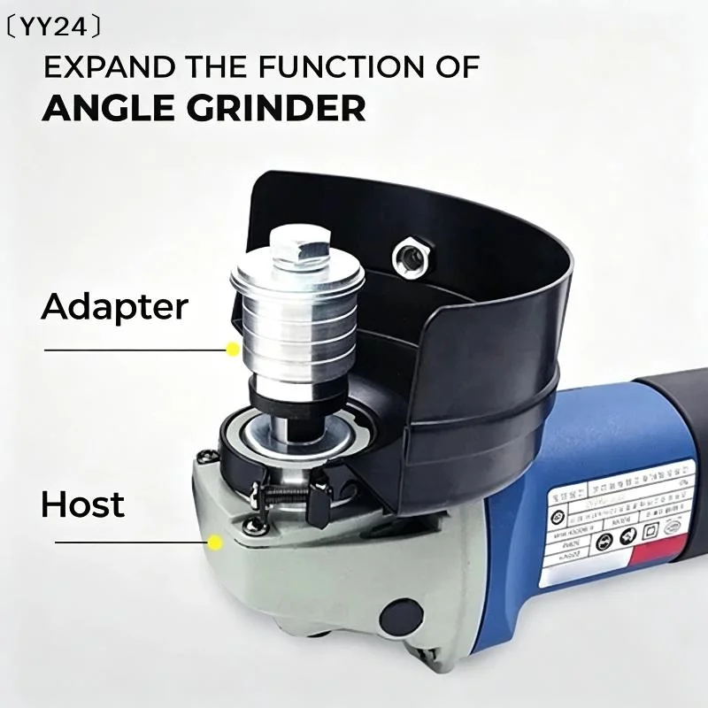 M10 M14 Angle Grinder Accessories Grooving Machine Metal Angle Grinder Polisher Adapter〔YY24〕