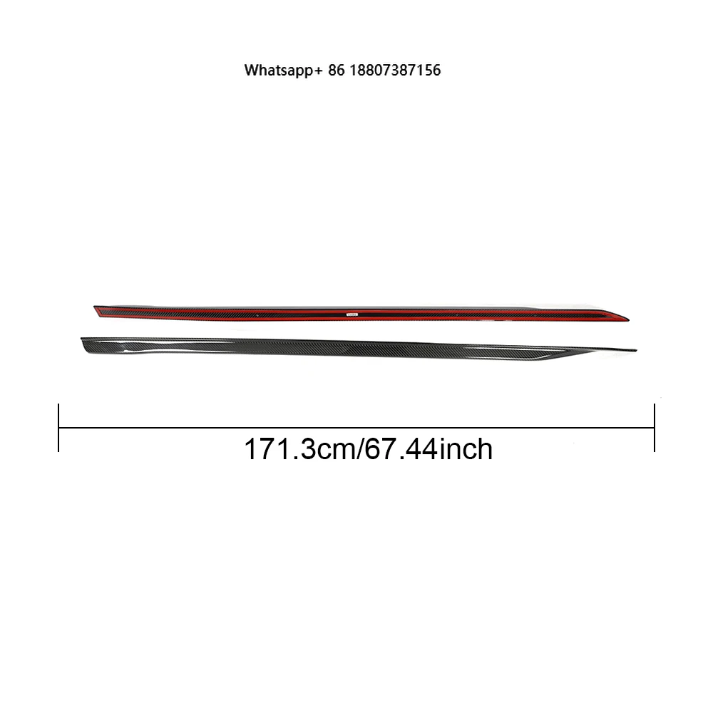 

Высококачественные карбоновые накладки на пороги для BMW 5 серии G60 M Sport 2024+