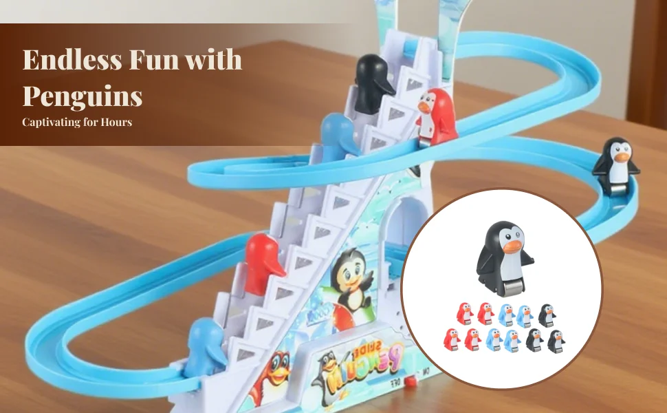 Climb Stairs Toy Accs Electric Tracks Game Parts Replacement Slide Stairs Toy