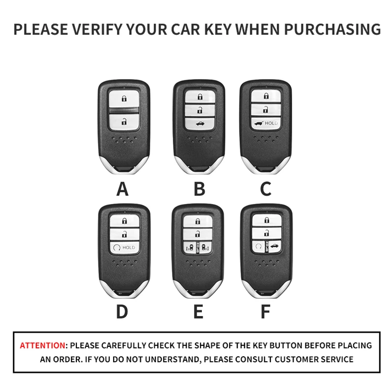 Leather Car Key Case Cover For Honda Accord Civic 10th CR-V HR-V Insight Odyssey Pilot Ridgeline Jazz Jade Fit Freed City