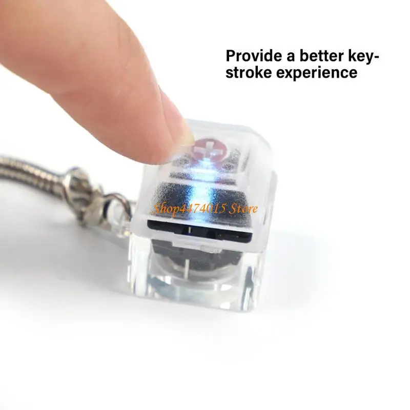 10 개의 기계식 키보드 스위치의 K1AA 팩 키 캡 테스트를위한 테스터 단일 프레임