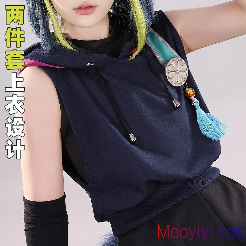 ใหม่ปี Genshin Impact Tighnari คอสเพลย์เครื่องแต่งกายฮาโลวีนบทบาทเล่นปาร์ตี้การ์ตูนหูและหางชุดใหม่ในสต็อก S-XL