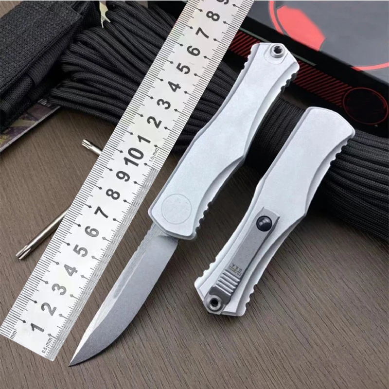 MT UT85 Pocket Knife D2 Blade Aluminum Alloy Handles Outdoor Tactical Survival EDC Tools