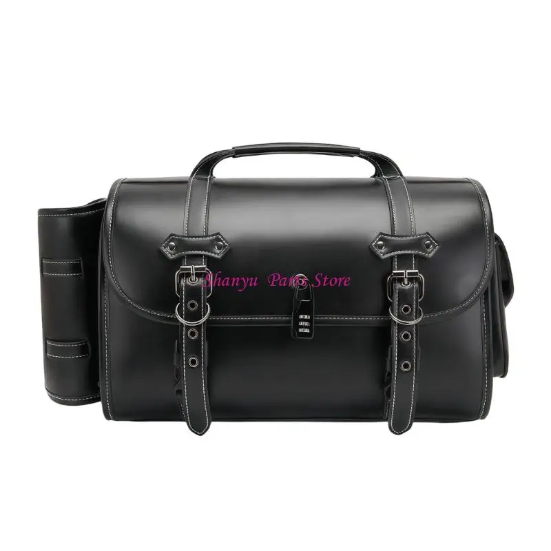 

Motorcycle Tail Bags Waterproof Motorcycle Rear Bag Motorcycle Bags for Back Backpack Helmets Bag R6FB