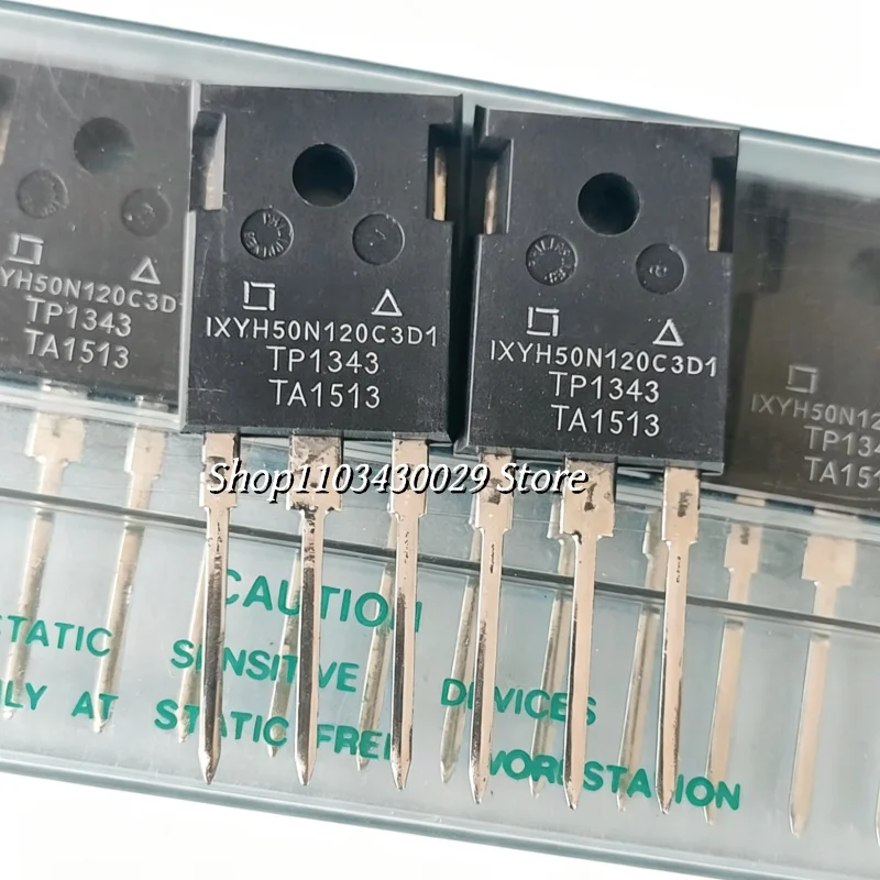 Original 10Pcs IXYH50N120C3D1 IGBT Transistor 1200V 50A TO-247 Power Tube In Stock