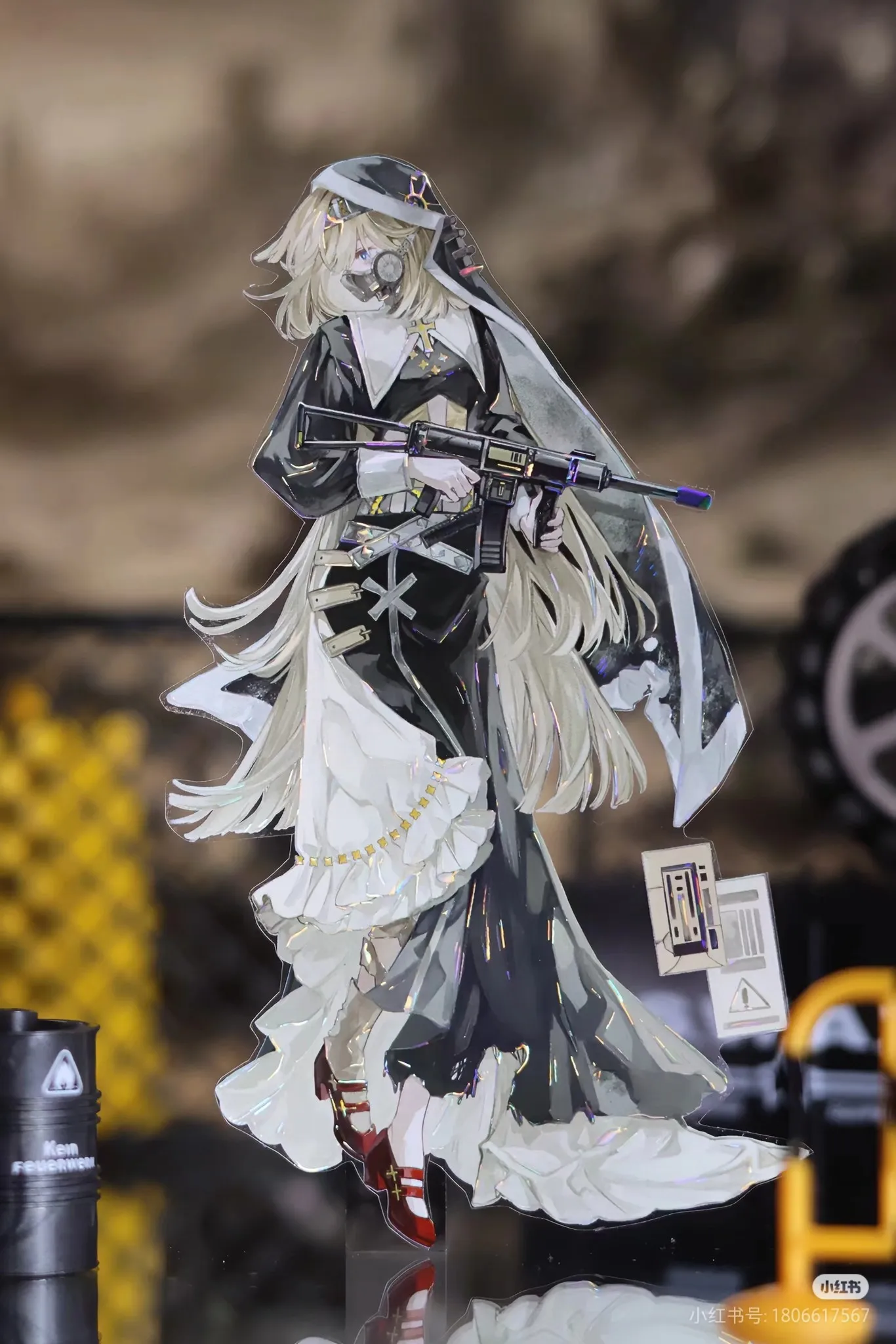 

Washi Pet Tape Robot Cool Girl Dark Style for Scrapbooking, Journaling, Craft Projects