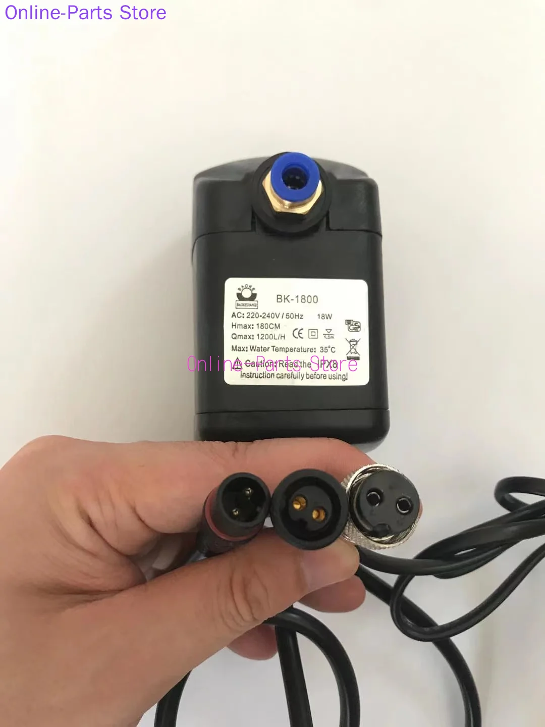 Imagem -02 - Bomba de Água Ventilador de Pulverização Bk1800 Xd-18 Cnhw Hg410 Xindie-hg390