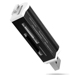 High Speed Multi USB 2.0 All In One Memory Card Reader for Micro SD T-Flash MMC SDHC MS PRO DUO TF M2 Memory Stick