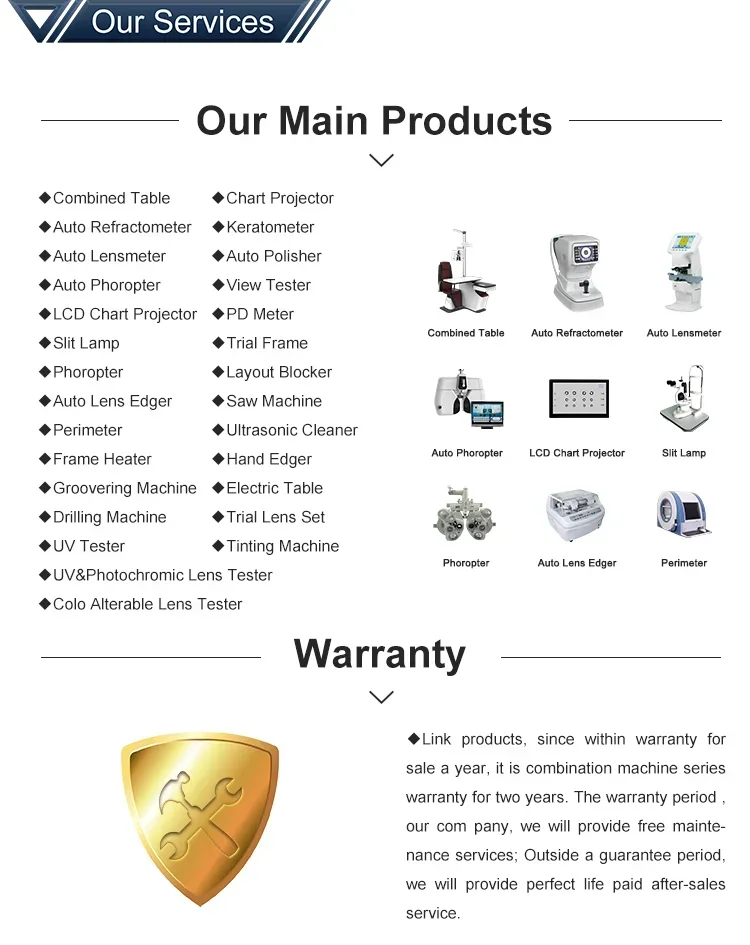 Ophthalmologischer Stent ET-40 Spaltlampenständer