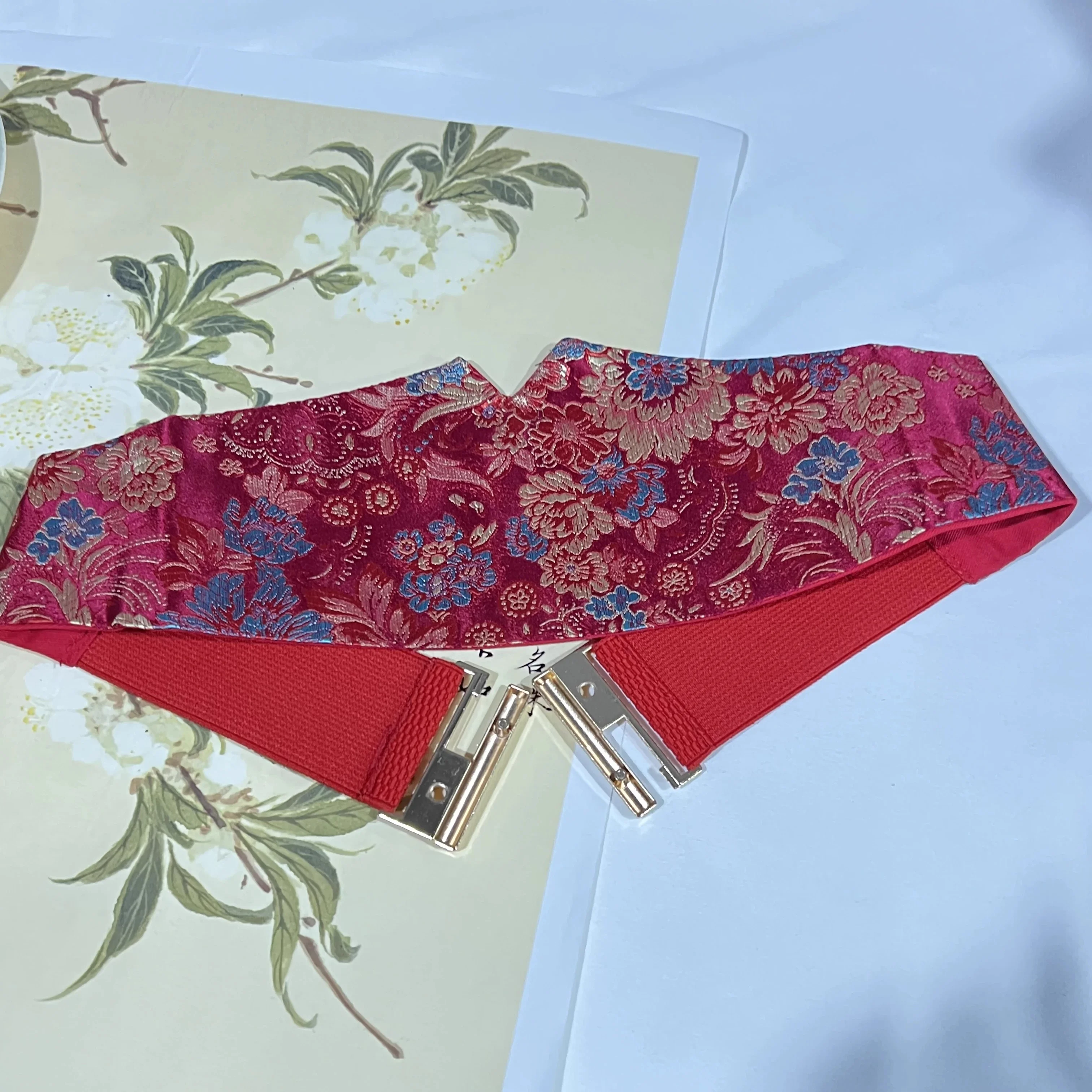 traditional-chinese-hanfu-waist-belt-vintage-brocade-wide-elastic-corset-for-dresses-skirts