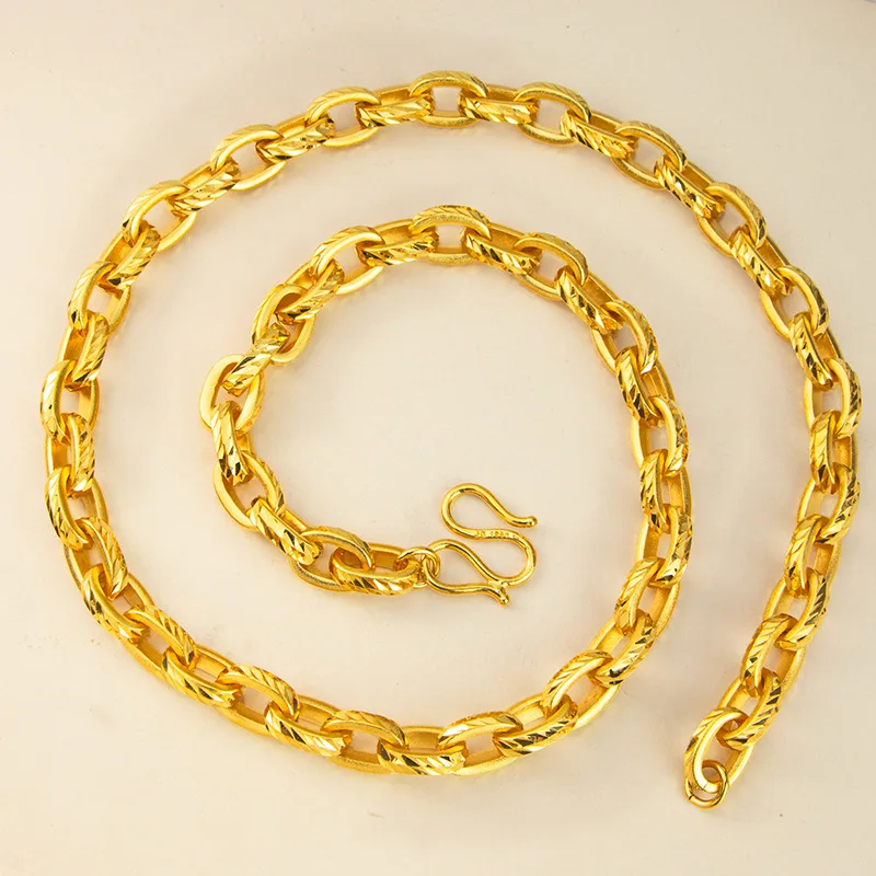 Men's necklace - powerful and imposing - jewelry 9999gold
