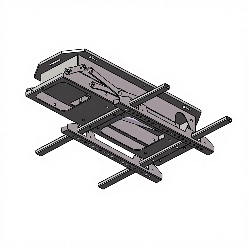 Smart Motorized Ceiling TV Mount Electric Flip Down Bracket With Memory Position & RF Remote Control