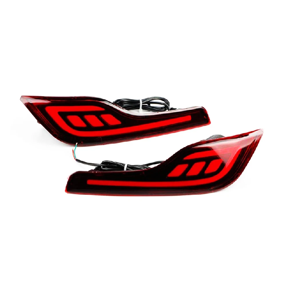 

2P LED Suitable for Honda CRV 18-20. After modification, it has functions for the bumper light, rear bumper light brake light.