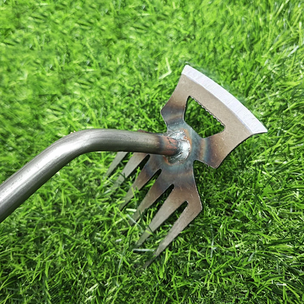 

2 In 1 Manual Uprooting Weeding Tool Hand Remover Ergonomic Handle Lightweight Weeding Removal Puller Wild Vegetable Shovel