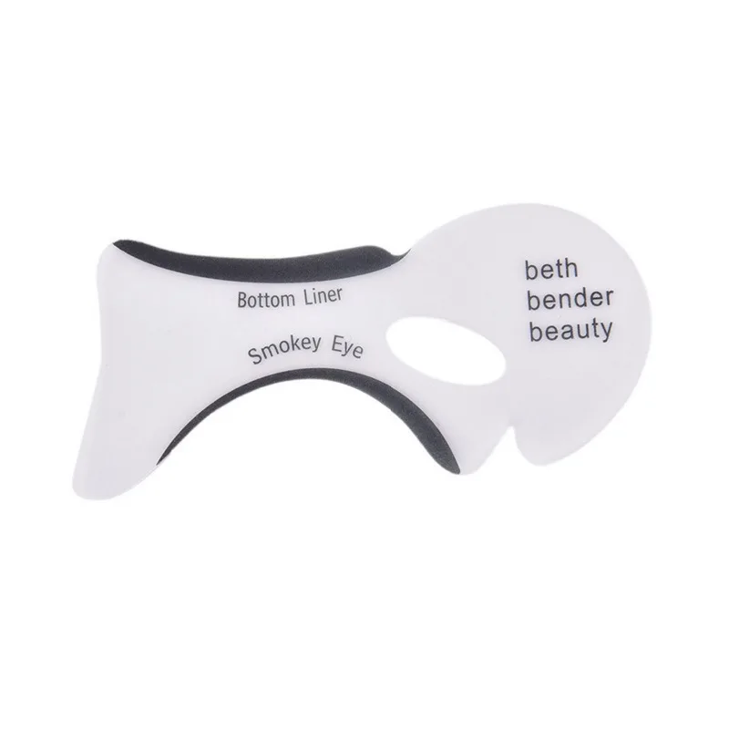 10쌍 빠른 메이크업 스텐실 아이라이너 틀 메이크업 도구 아이라이너 스텐실 패드 아이섀도우 어플리케이터 아이라이너 템플릿