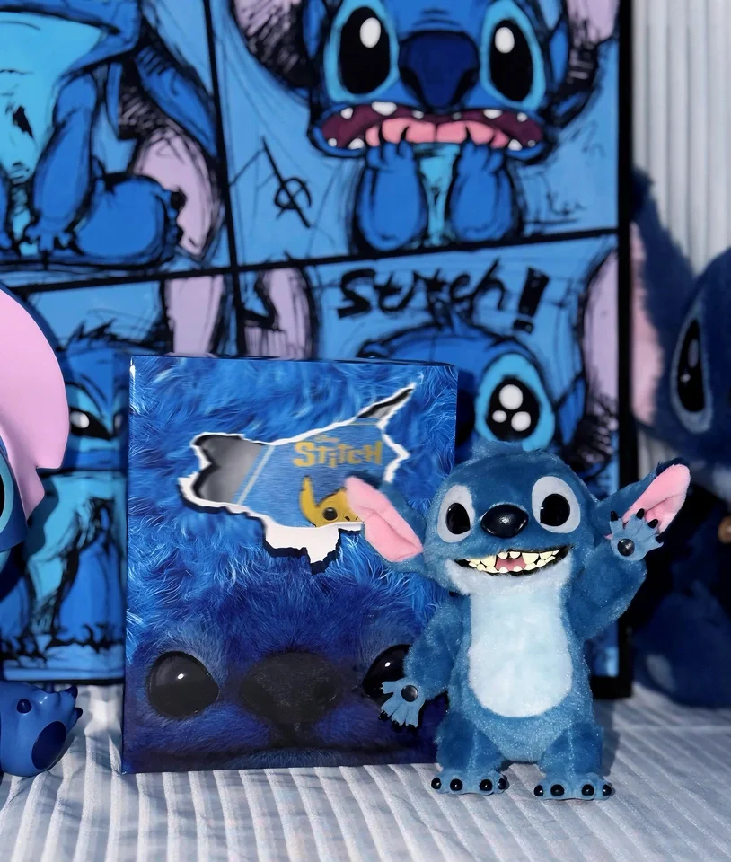 

Potdemiel Stitch Action Figure Pendant Original Genuine Doll Ornament Children'S Toy For Birthday Gift Garage Collection