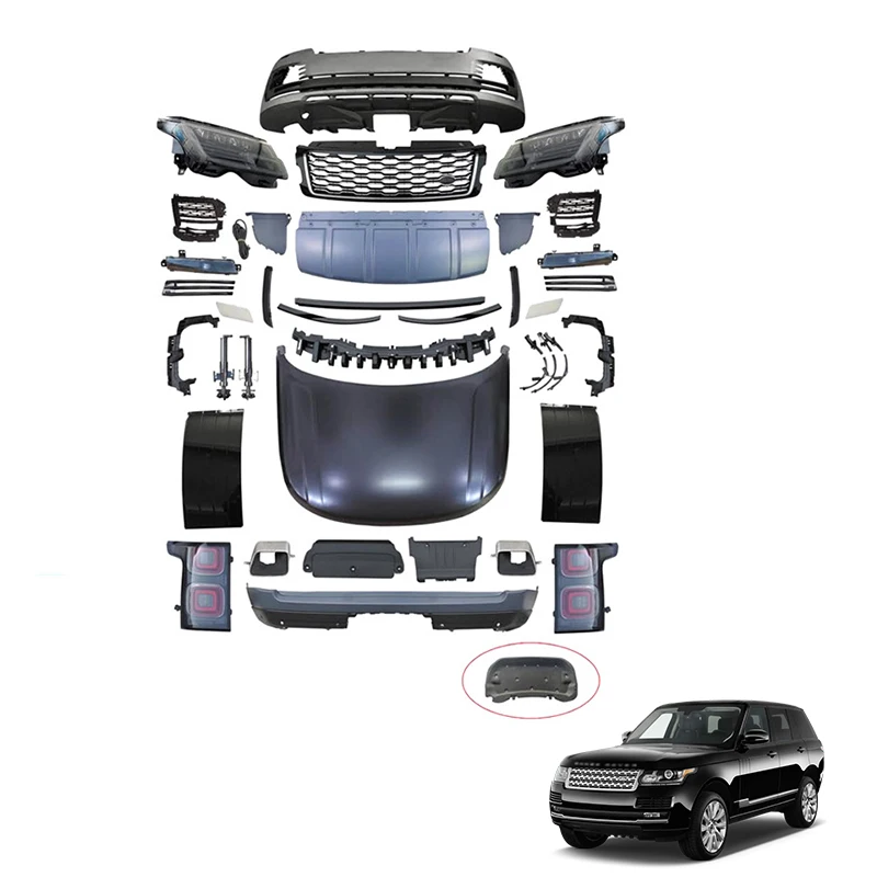 Kit de corpo de conversão de peças automotivas para Land Rover Range Rover 2014-2017