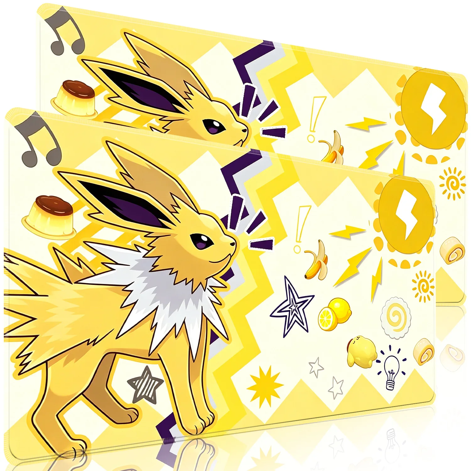 Kawaii Anime P-Pokemon HD Mouse Pad Eevee Sylveon Umbreon Pikachu XXL Mousepad Computer Keyboard Pad Game Accessories Desk Mat view 3