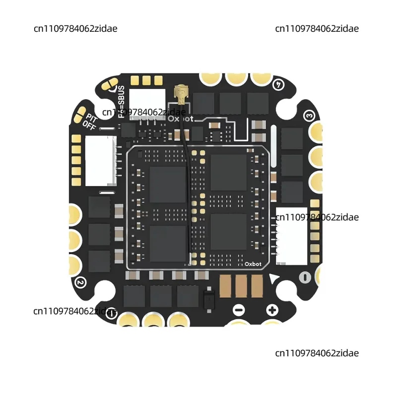 For Oxbot Flow AIO45 45A AIO Flight Controller Built‑in Receiver OX32 ESC Firmware FPV Racing Drone Parts