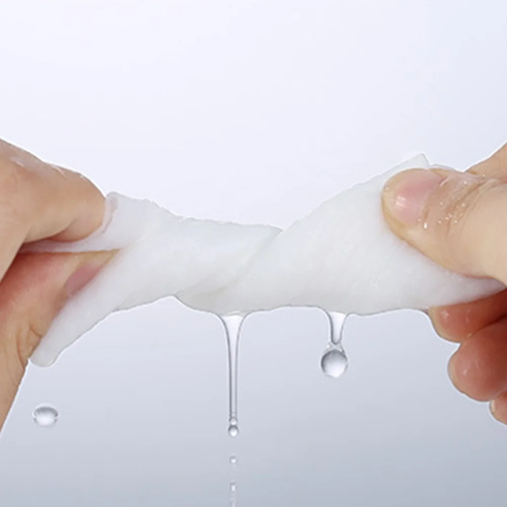 

Makeup Remover Cotton Soft Skin-Friendly Face Cleansing Wipes Convenient Travel Essential Makeup Remover Wipes