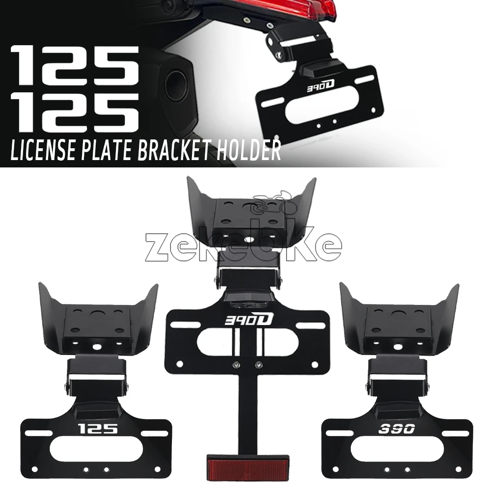 

Fender Eliminator Kit Accessories FOR Duke125 200 DUKE250 390 DUKE390 2017-2023 2022 2021 2020 Rear License Plate Holder Bracket