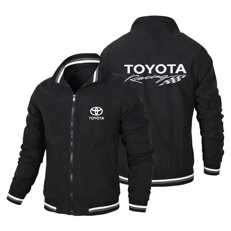 Jaqueta Esportiva Casual de Moda Toyota Racing 2026 Unissex para Motociclismo e Atividades ao Ar Livre