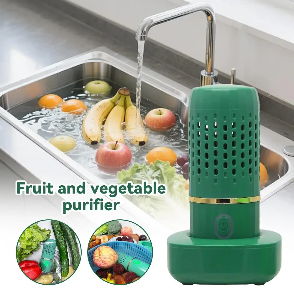 

Многофункциональная беспроводная машина для очистки фруктов и овощей - портативное устройство для мытья фруктов и овощей, кухонные принадлежности
