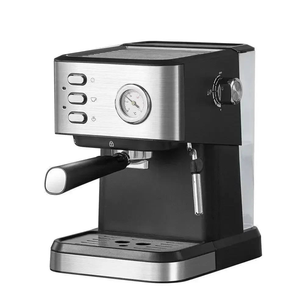 Small Coffee Machine Italian High Pressure Pump Pressure Concentrated Foaming Machine Household Semi-automatic Commercial Office