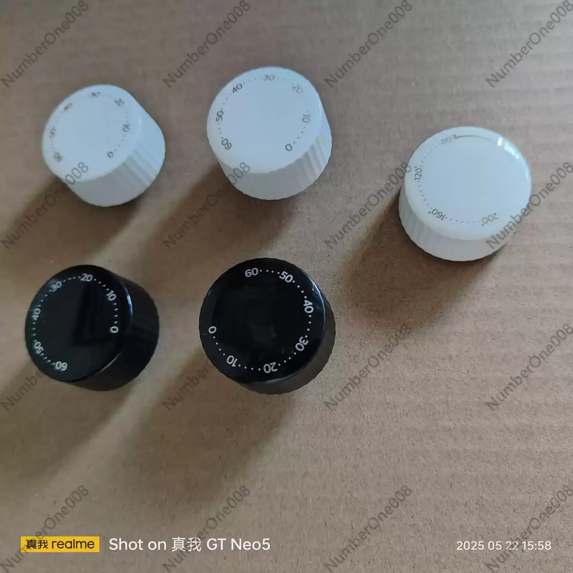 Botão de Temperatura para Fritadeira Philips HD9200, Dial Branco de Substituição para Acessórios Essenciais da Airfryer