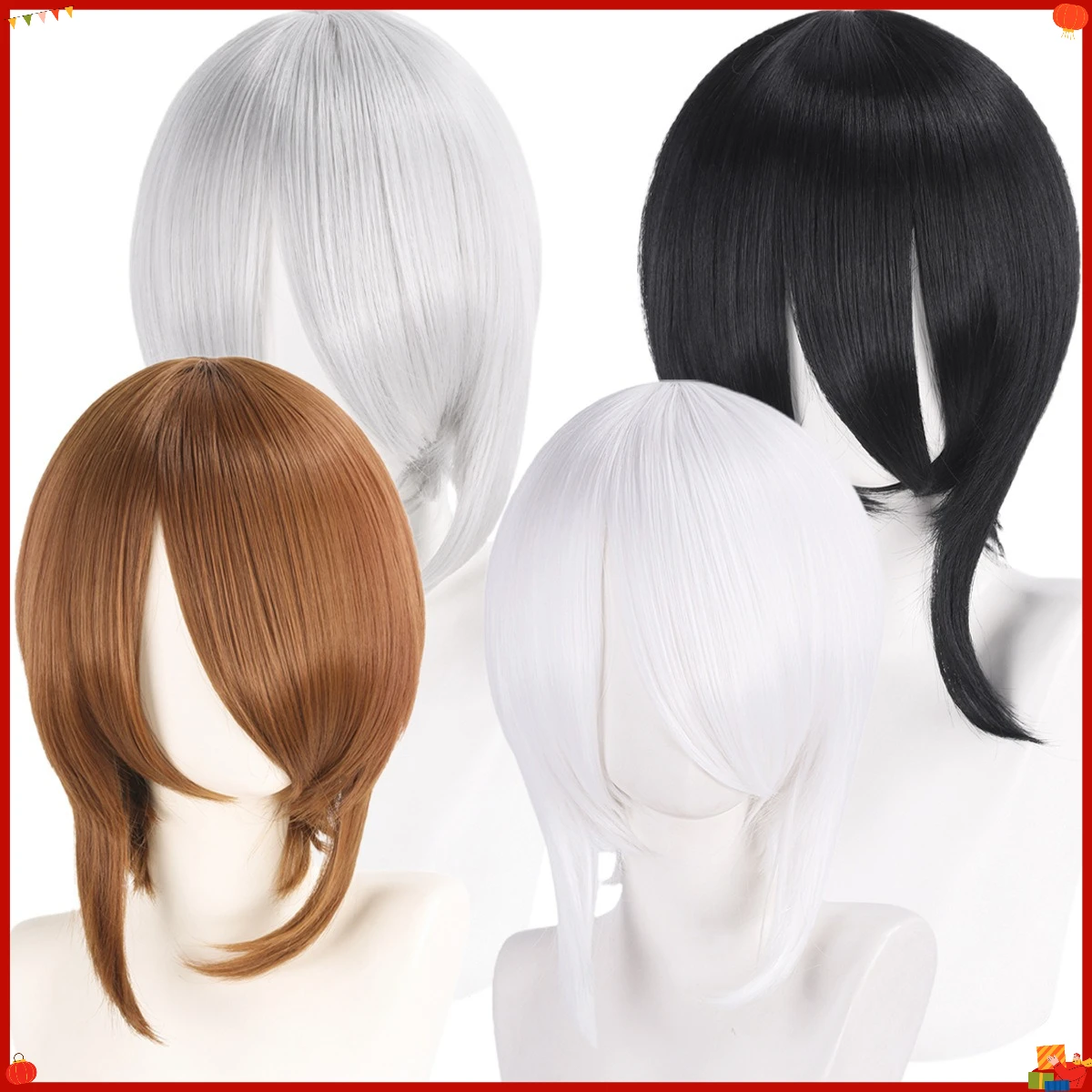 parrucca-sintetica-universale-per-cosplay-con-lunghe-barbie-laterali-top-dall'aspetto-naturale-capelli-corti-lisci-che-incorniciano-il-viso-multicolore-per-anime