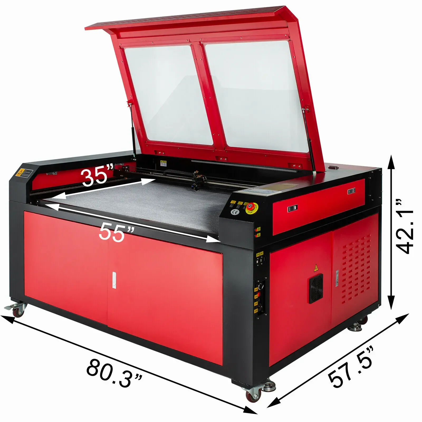 130W 1490 marble headstone laser engraving machine black protective cover laser cutting machine