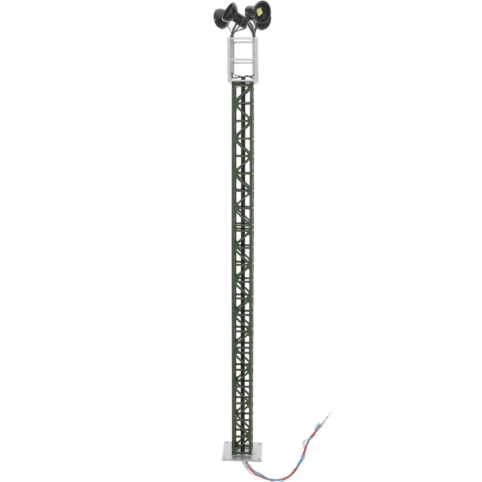 

Миниатюрный железнодорожный сигнальный фонарь из металла и АБС-пластика для песочницы, дорожный светофор для ландшафтного дизайна и оформления железнодорожных макетов, модель сигнального фонаря для поезда