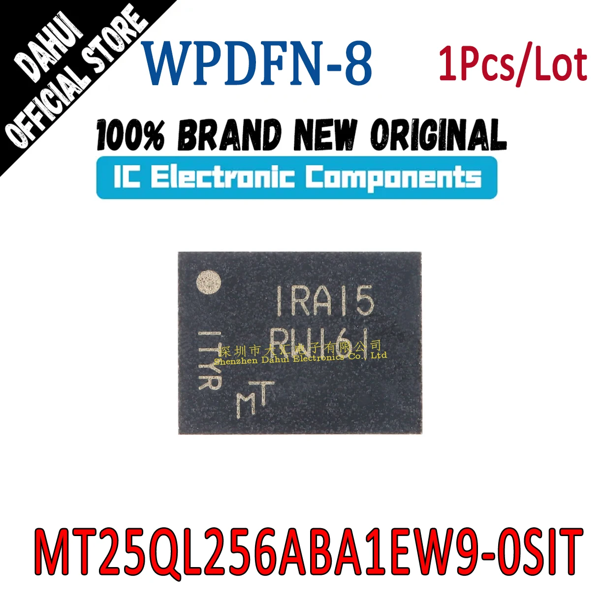 

MT25QL256ABA1EW9-0SIT Silk screen RW161 WPDFN-8 memory chip IC new original