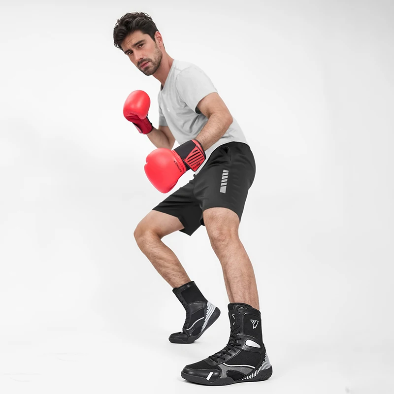 

Легкие, нескользящие борцовские туфли, тренировочные туфли, боевые кроссовки для фитнеса, новые летние популярные модели, унисекс, дышащие, п.