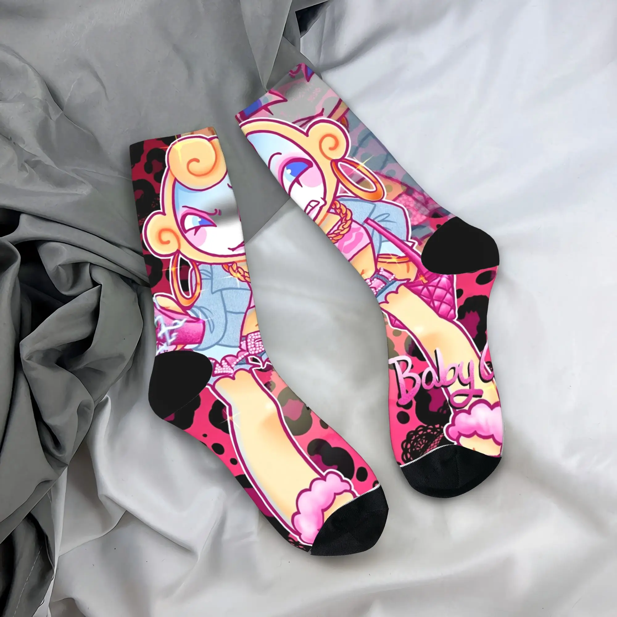 Winter Warm Colorful Women Men Socks Dandys World Sprout X Cosmo Non-slip Football Socks