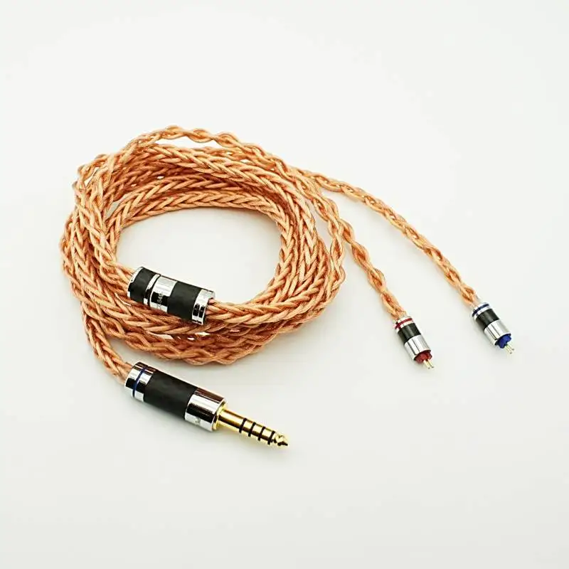 Penon OCC849 8 Stränge Single Crystal Kupfer MMCX/2Pin 0,78 mm Audiophile Kopfhörer Ersatz IEM Upgrade Kabel – Detail 2