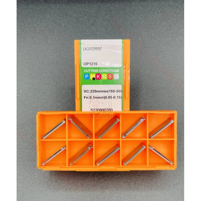 Inserção de Carboneto de Ranhura Inserções Dgn Dgn2202c Dgn3102c Dgr2202j15d Op1315 Op1215