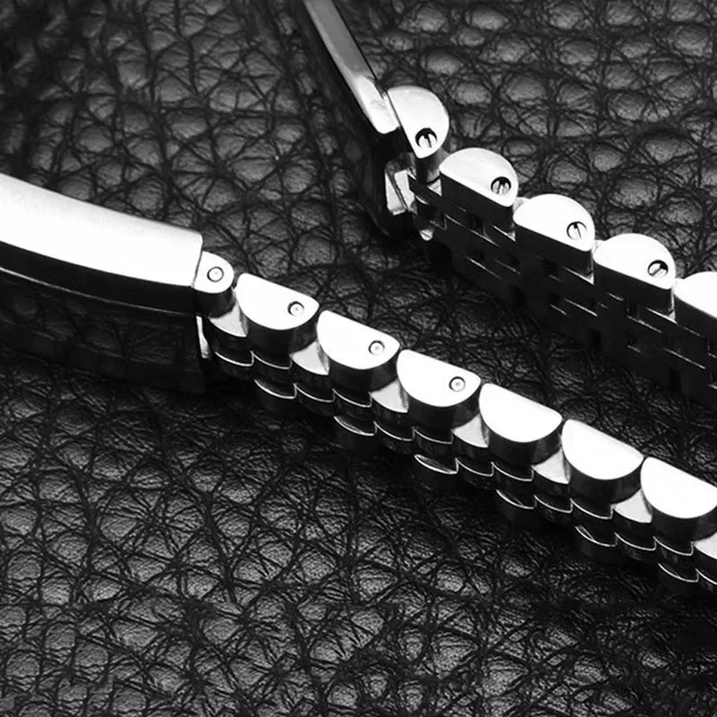 Pulsera de reloj de acero inoxidable 904L, correa de lujo de 20mm y 21mm para correas de reloj Rolex Oyster Perpetual Datejust DAYTONA SUBMARINER