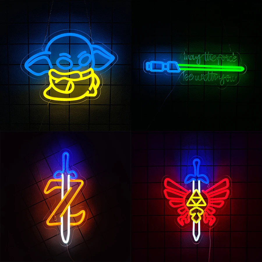Sword Neon Sign Gam… - image