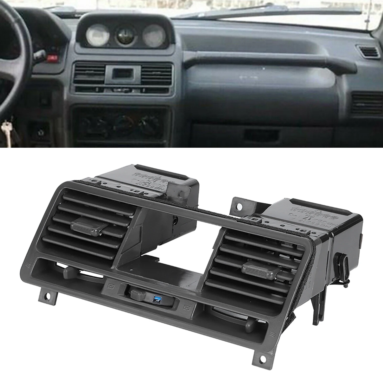 Car Dashboard Air Vent Instrument Panel Dash Air Outlet Vent Grill Fit for Mitsubishi Pajero Montero Shogun V31 V32 V33 MR308038