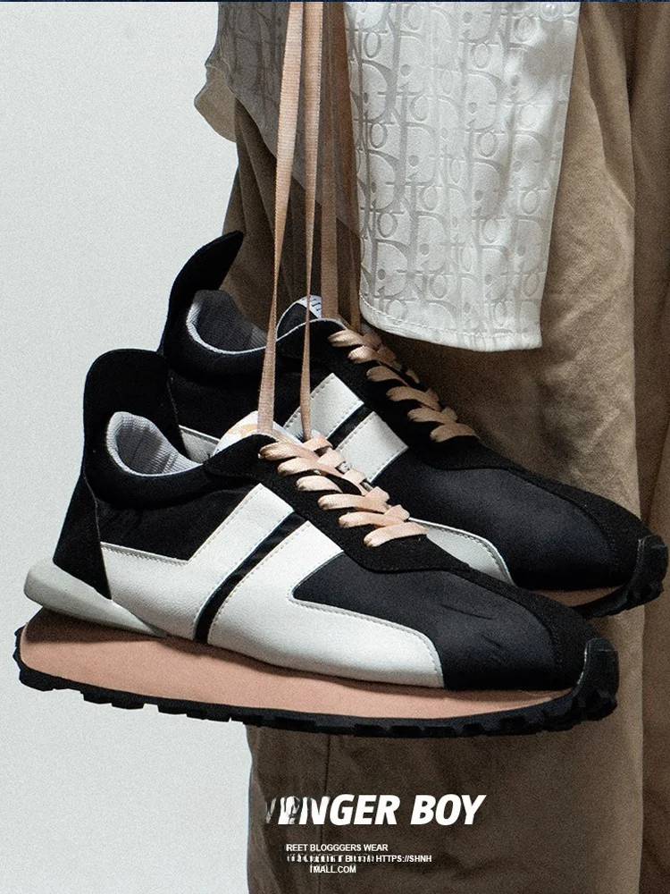 

New 2025 Phu Quoc Hui Running oes Thi Bot Dad Sneakers Men's And Women's ular Korean Sle Cotton Lined Sport ...