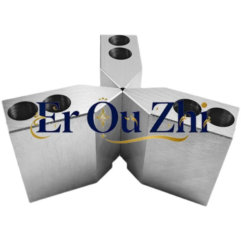 Increased Hydraulic Pressure Soft Claws Thickened Hydraulic Chuck Three-grip Numerical Control Lathe Raw Claws