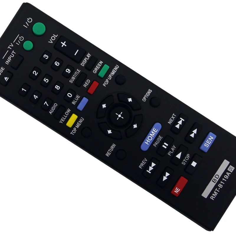 RMT-B119A Remote Control For Sony Blu-Ray Disc DVD Player BDP-BX59 BDP-S390 BDP-S590 BDP-BX110 BDP-S1100 BDP-S3100