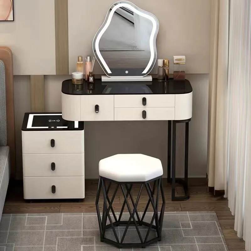 

High-end, light luxury, dressing table, bedroom, furniture, simple, modern